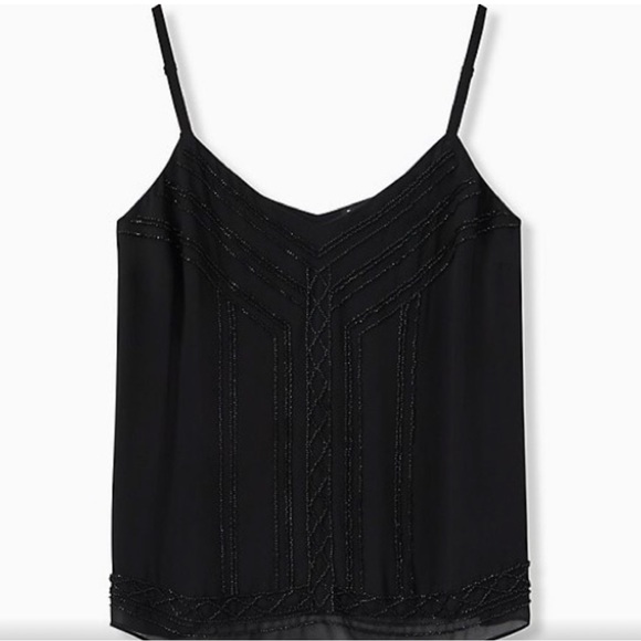 NWT beautiful beaded torrid top - Picture 8 of 10